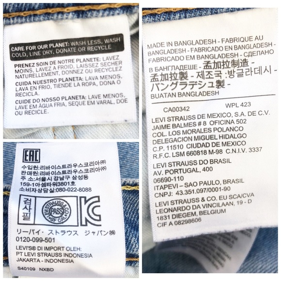 Levi’s 502 Light Wash Medium Rise Jeans - Picture 7 of 9